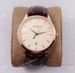 TWF Swiss Copy Jaeger-LeCoultre Master Ultra-slim 9015 Copper Dial Watch 40mm for Men
